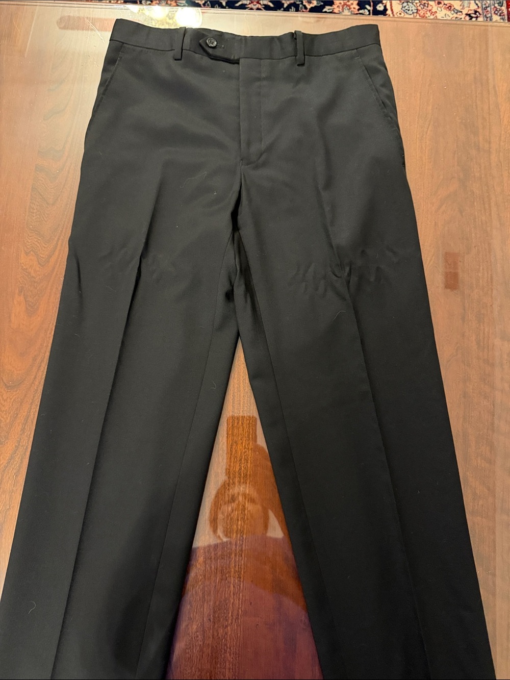 Alfani Black Men's Dress Pants - Pleated Front